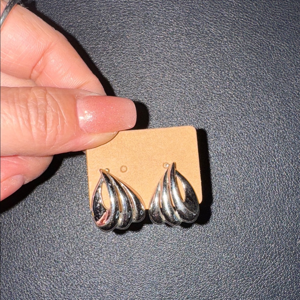 Vintage Monet Clip on Earrings